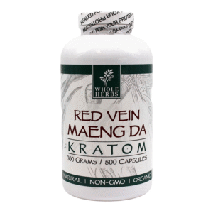 RED VEIN MAENG DA KRATOM 300GR 500 CAPSULES