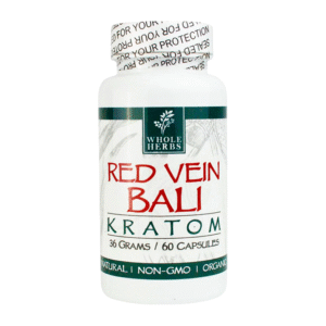 RED VEIN BALI KRATOM 36GR 60 CAPSULES