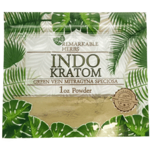 GREEN VEIN INDO KRATOM  1OZ POWDER