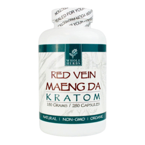 RED VEIN MAENG DA DA KRATOM 150GR 250 CAPSULES