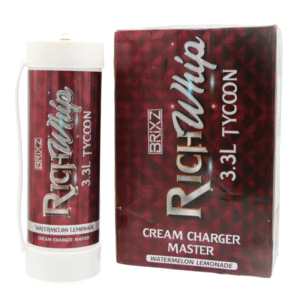 BRIXZ NYC RICH WHIP CREAM CHARGERS 3.3L TANK -BOX OF 2 TANK