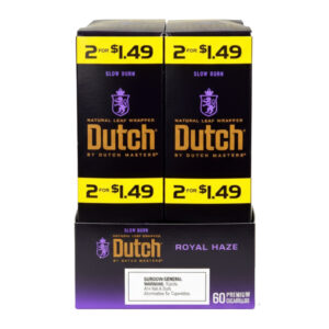 DUTCH MASTERS 2 FOR $1.49