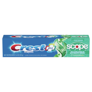 CREST PLUS SCOPE WHITENING