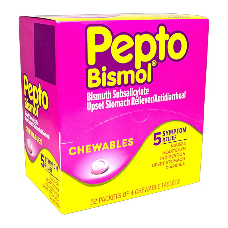 PEPTO BISMOL  CHEWABLES 32 PACK