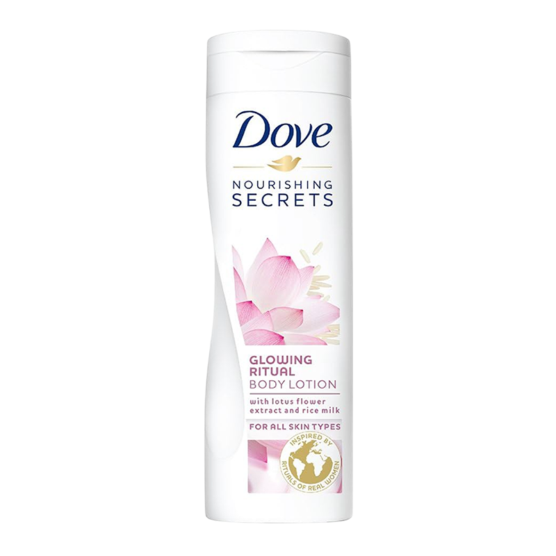 DOVE BODY WASH 400ML GLOWING