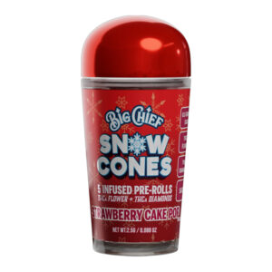 BIG CHIEF SNOW CONES THCA PRE ROLLS  5PK - BOX OF 6