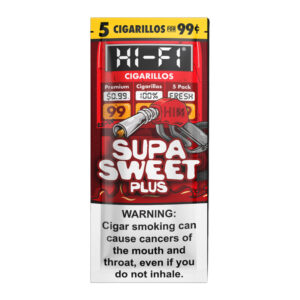 HI-FI 5PK CIGARILLOS - BOX OF 15 POUCHES