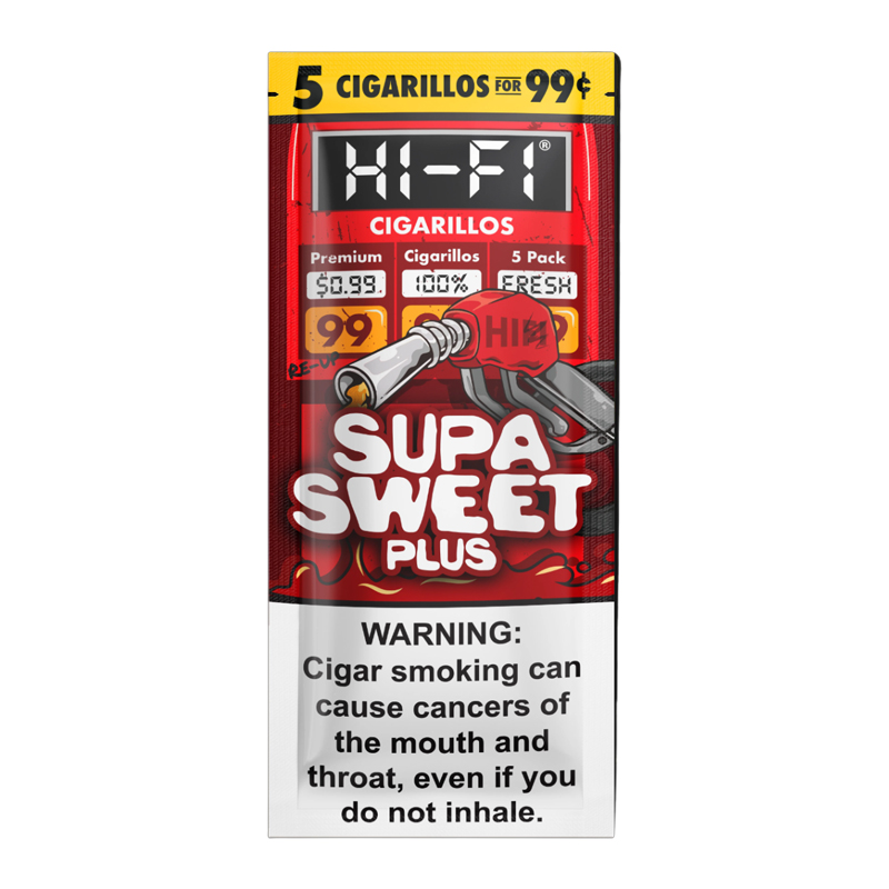 HI-FI 5PK CIGARILLOS - BOX OF 15 POUCHES