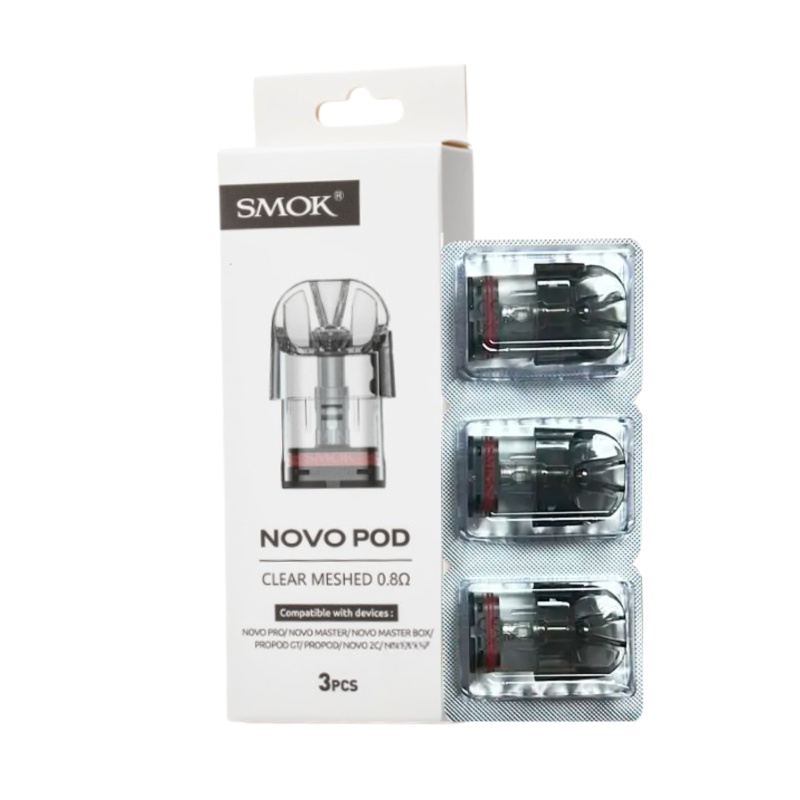 POD JUICE_SMOK NOVO CLEAR MESH POD 2ML 3PK
