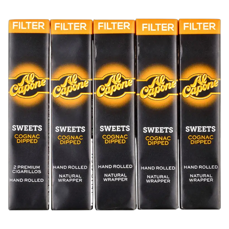 AL CAPONE 2 ROLLED  2/60CT TOWER_SWEET FILTER
