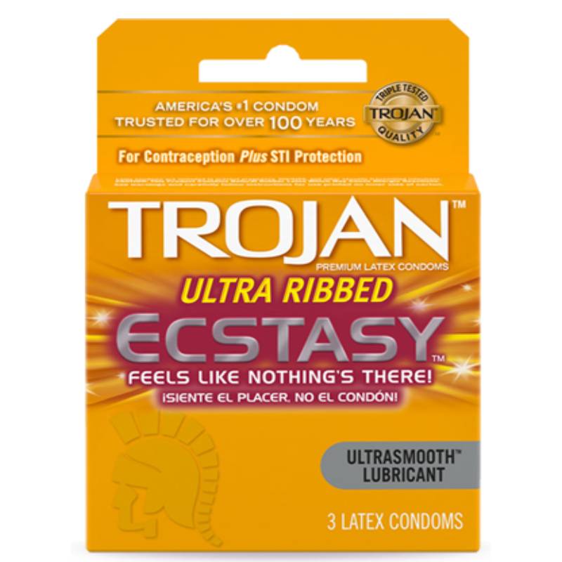 TROJAN ECSTASY BROWN