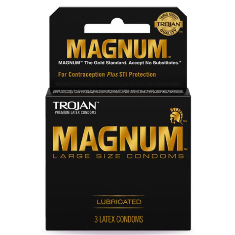 TROJAN BLACK MAGNUM LARGE
