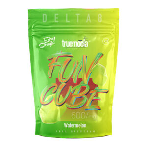 TRUEMOOLA D8 GUMMIES FUN CUBE  600MG 10 GUMMIES PK - BOX OF 10