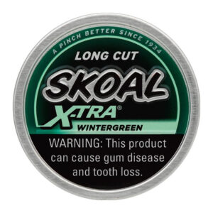 SKOAL LONG CUT WINTERGREEN X-TRA