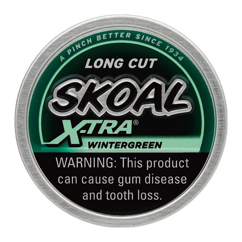 SKOAL LONG CUT WINTERGREEN X-TRA