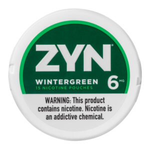 ZYN 6MG NICOTINE POUCHES- SLEEVE OF 5