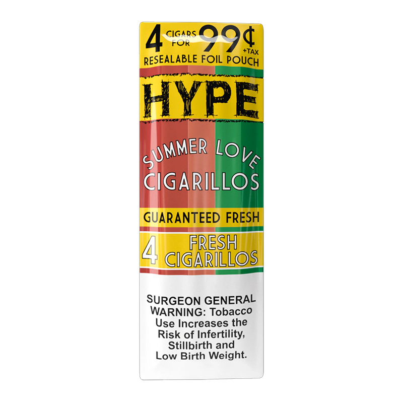 HYPE SUMMER LOVE 4 FOR 0.99$