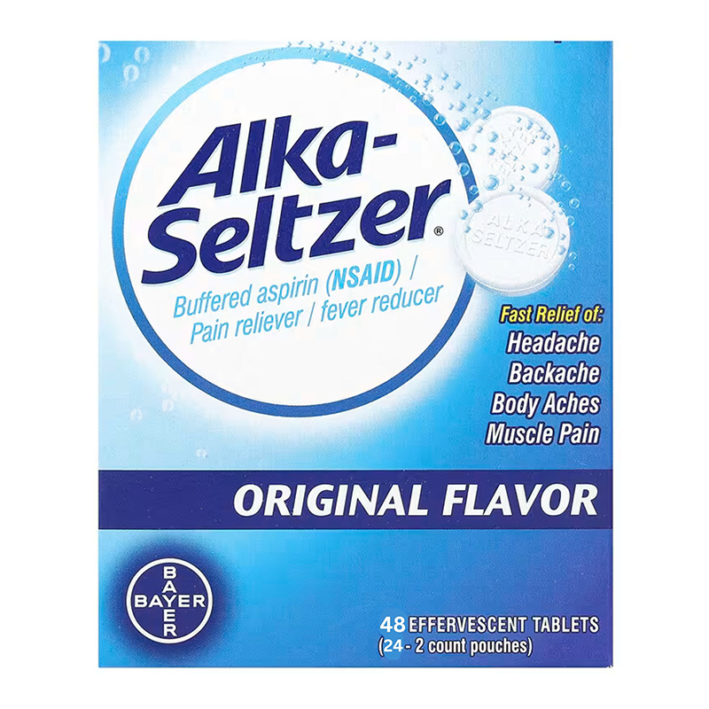 ALKA-SELTZER ORIGINAL FLAVOR - BOX OF 48
