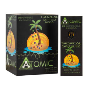ATOMIC THCP 2G DISPOSABLE  - BOX OF 10