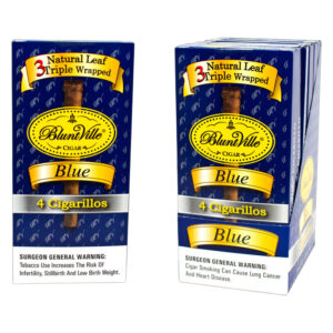 BLUNTVILLE 4 CIGARILLOS - 6PK _BLUE