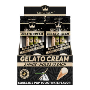KING PALM 2 MINIS HOLD 1G GELATO CREAM - BOX OF 20