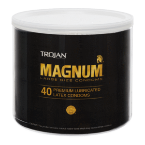 MAGNUM LARGE LUB. 40 CT