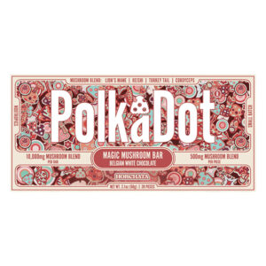 POLKA DOT MUSHROOM MAGIC BLEND CHOCOLATE BAR - BOX OF 10