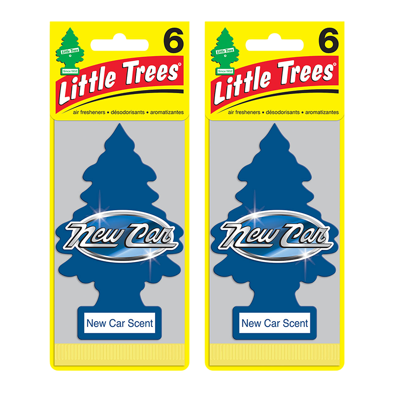 LITTLE TREES_NEW CAR SCENT 24PC