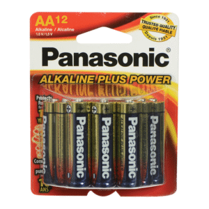 PANASONIC BATTERIES AA 12PK