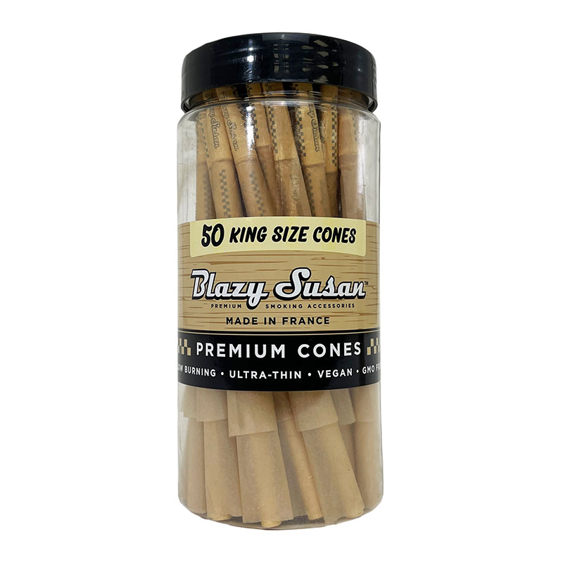 BLAZY SUSAN BROWN JAR 50 CT