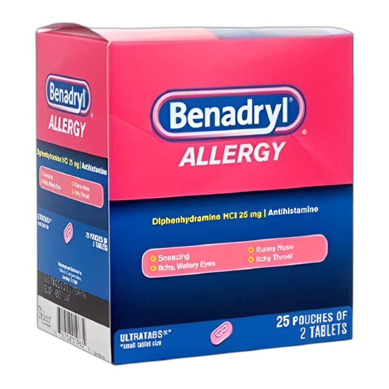 BENADRYL ALLERGY 25/2 S TABS