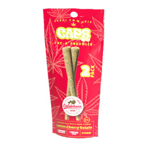 CAPS PRE ROLL THCA LEMON CHERRY GELATO 2PK