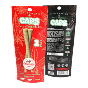 CAPS PRE ROLL THCA SOUR JACK 2PK