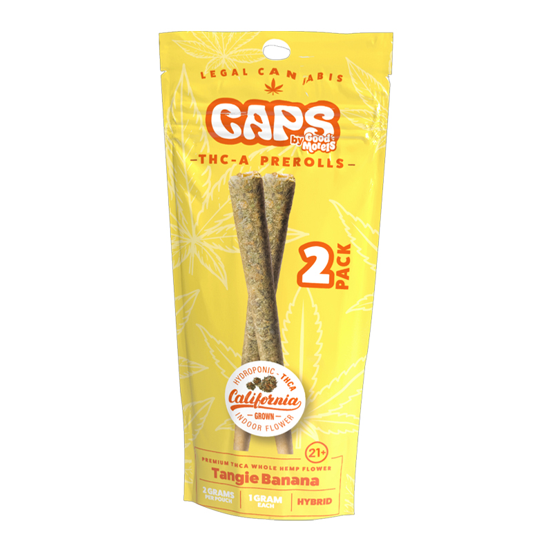 CAPS PRE ROLL THCA  2PK