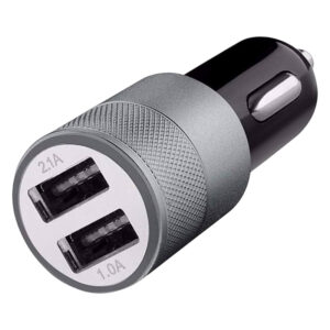 CAR DOUBLE METAL CHARGER