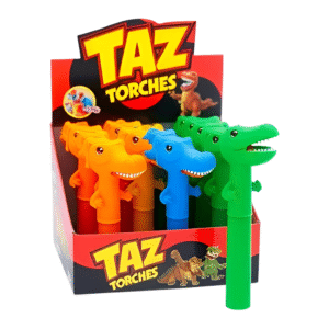 TAZ TORCHES MINI CARTOON 12CT