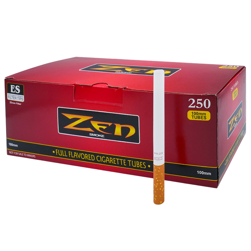 ZEN SMOKE 100MM RED - BOX OF 250
