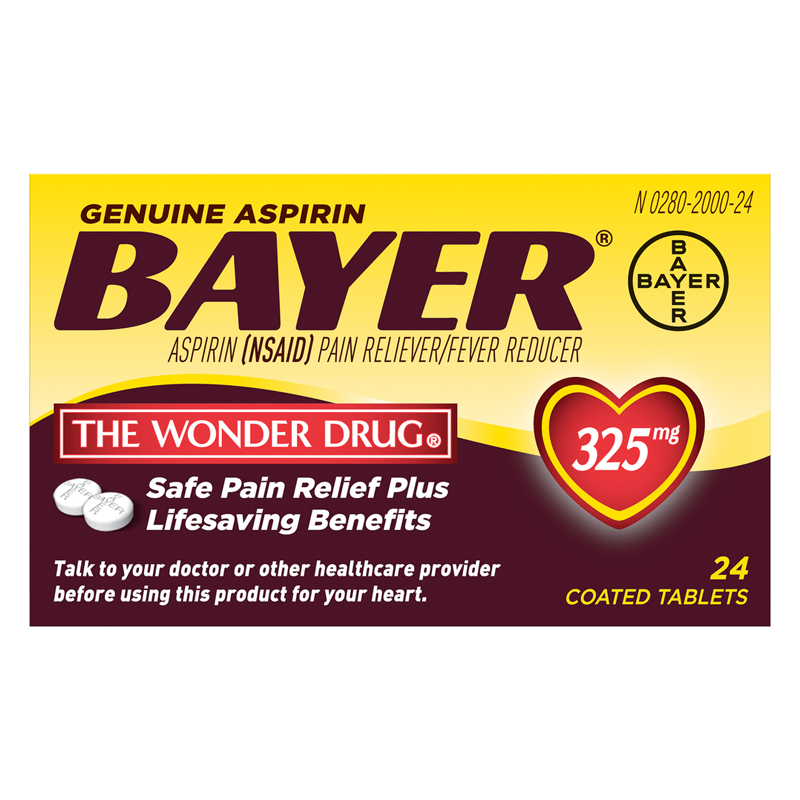 BAYER_GENUINE ASPIRIN 24 TABLETS