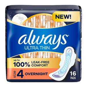 ALWAYS ULTRA THIN OVERNIGHT 16PK