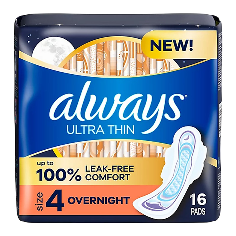 ALWAYS ULTRA THIN OVERNIGHT 16PK