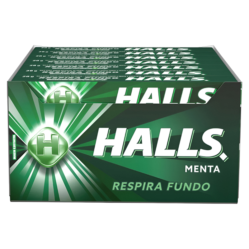 HALLS GREEN (MENTA) 21 CT