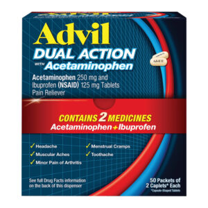 ADVIL 50CT DUAL ACTION