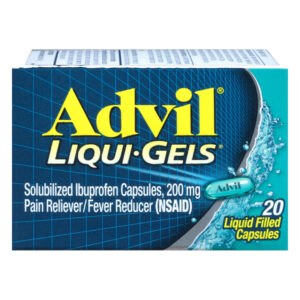 ADVIL LIQUID GELS 20 CT