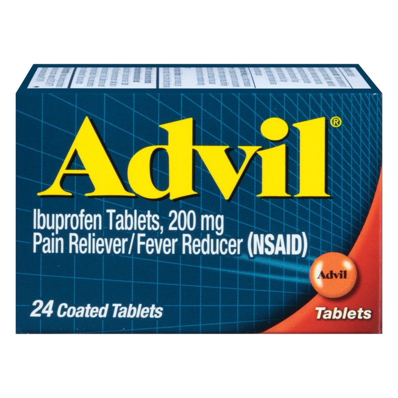 ADVIL REG TABLETS - 24CT