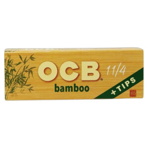 OCB BAMBOO PAPERS+TIPS 1 1/4