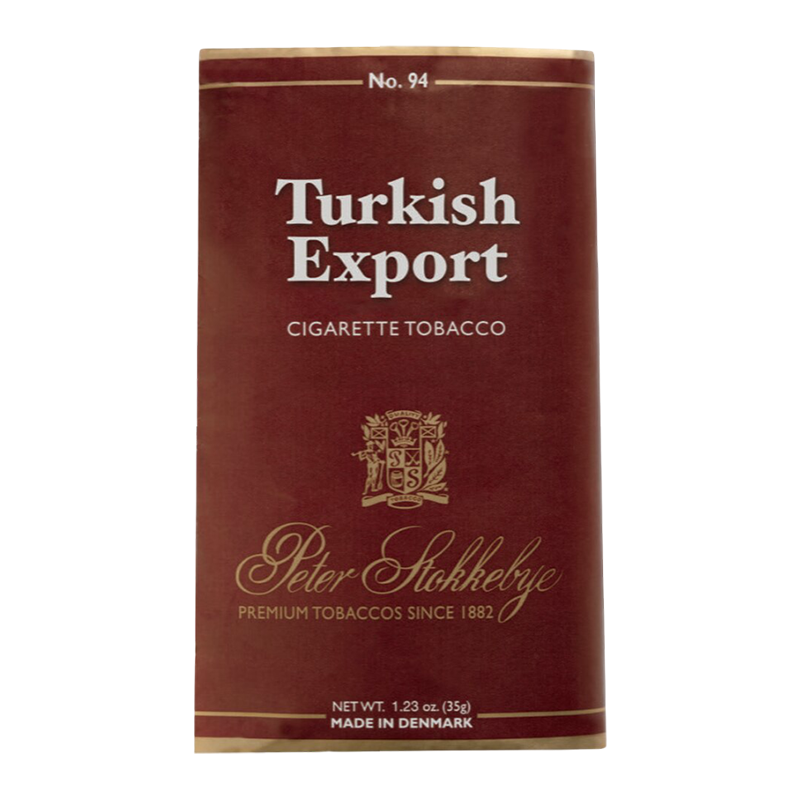 PETER STOKKEBYE CIGARETTE TOBACCO TURKISH BLEND - BOX OF 5