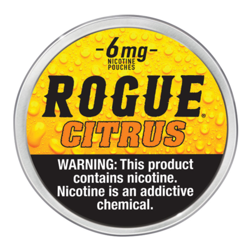 ROGUE_CITRUS POUCHES 6MG