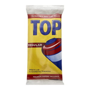 TOP PREMIUM CIGARETTE TOBACCO - BOX OF 12 POUCHES
