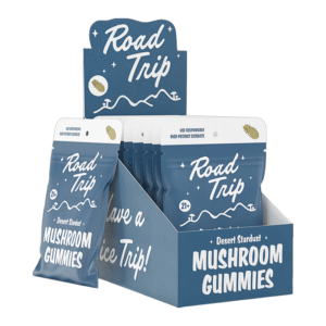 ROAD TRIP MUSHROOM GUMMIES 8 PACK - BOX OF 10