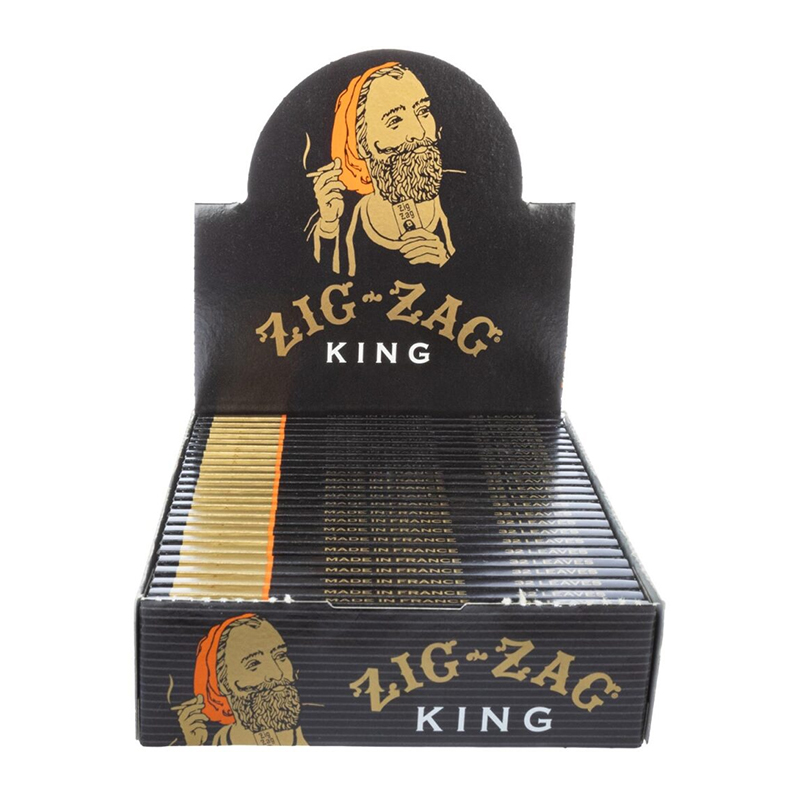 ZIGZAG KINGSIZE CIGARATTE PAPER 24 PER BOX